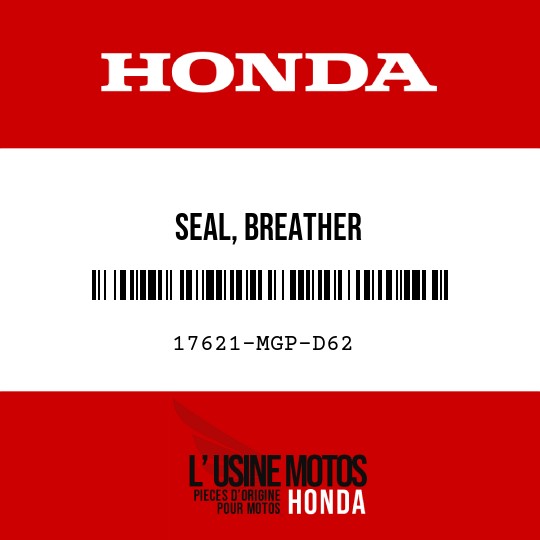 image de 17621-MGP-D62 SEAL, BREATHER