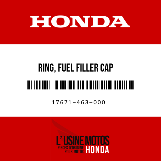 image de 17671-463-000 RING, FUEL FILLER CAP