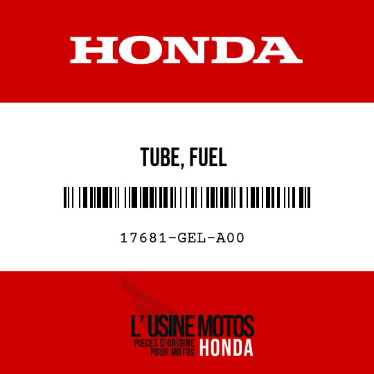 image de 17681-GEL-A00 TUBE, FUEL