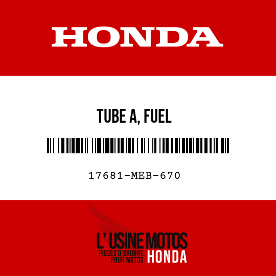 image de 17681-MEB-670 TUBE A, FUEL