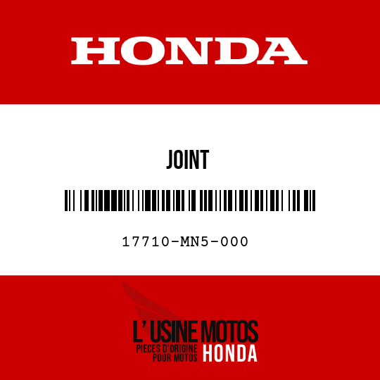 image de 17710-MN5-000 JOINT