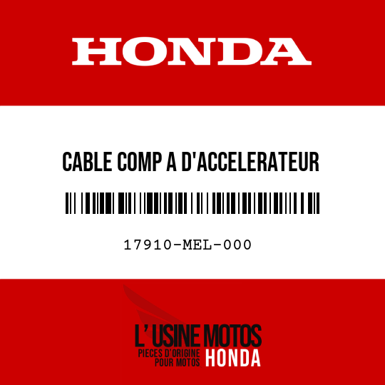 image de 17910-MEL-000 CABLE COMP A D'ACCELERATEUR