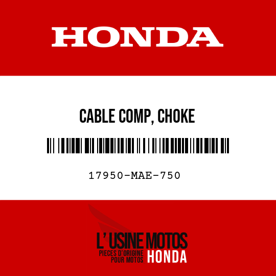image de 17950-MAE-750 CABLE COMP, CHOKE