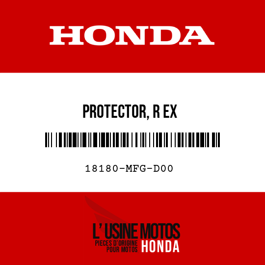 image de 18180-MFG-D00 PROTECTOR, R EX