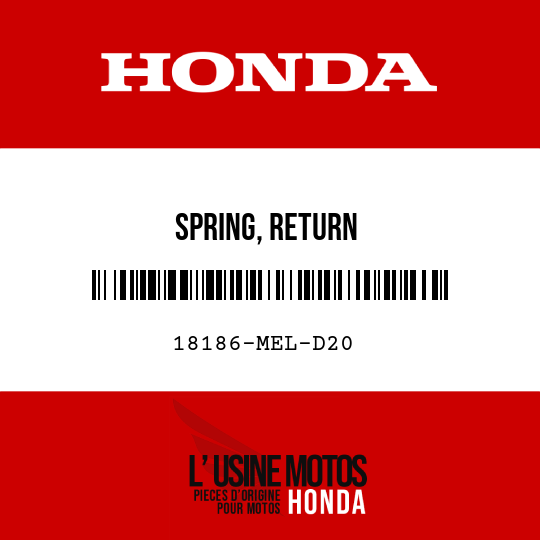 image de 18186-MEL-D20 SPRING, RETURN