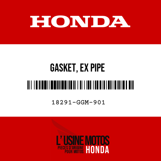 image de 18291-GGM-901 GASKET, EX PIPE