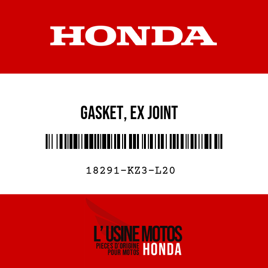 image de 18291-KZ3-L20 GASKET, EX JOINT