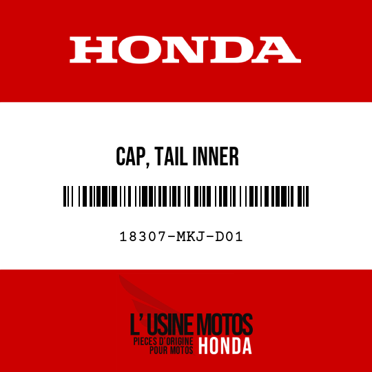 image de 18307-MKJ-D01 CAP, TAIL INNER