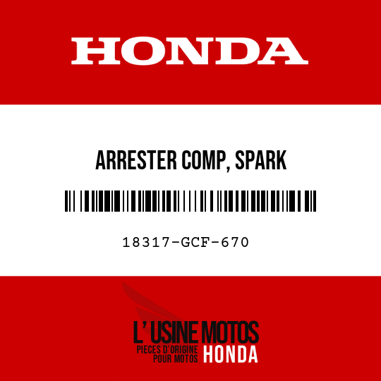 image de 18317-GCF-670 ARRESTER COMP, SPARK