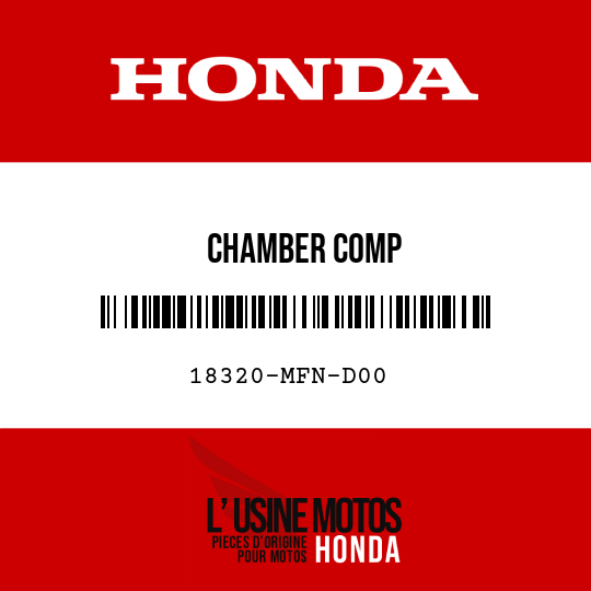 image de 18320-MFN-D00 CHAMBER COMP