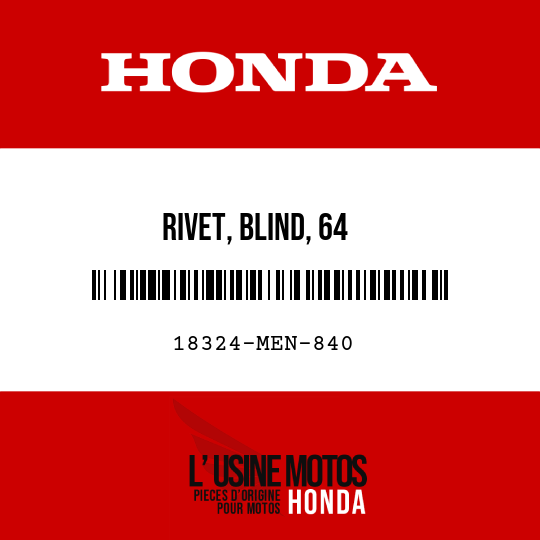 image de 18324-MEN-840 RIVET, BLIND, 64