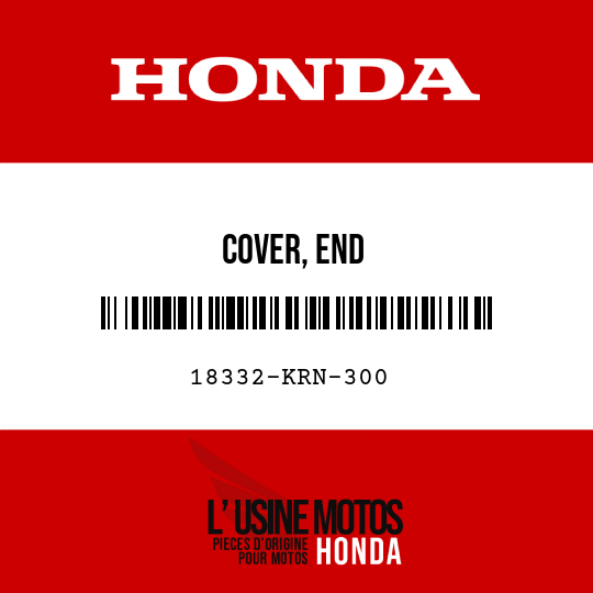image de 18332-KRN-300 COVER, END