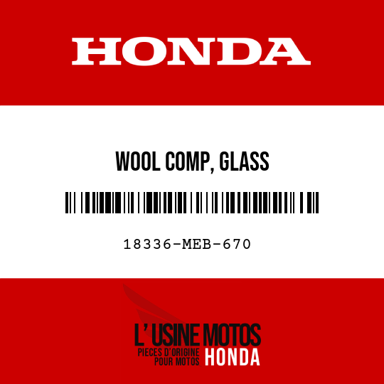image de 18336-MEB-670 WOOL COMP, GLASS