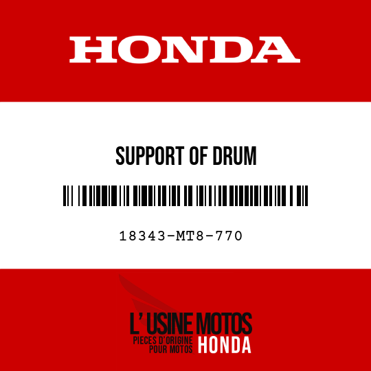 image de 18343-MT8-770 SUPPORT OF DRUM