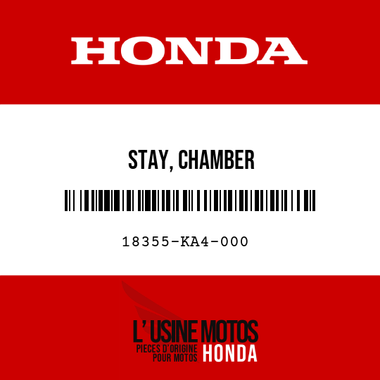 image de 18355-KA4-000 STAY, CHAMBER