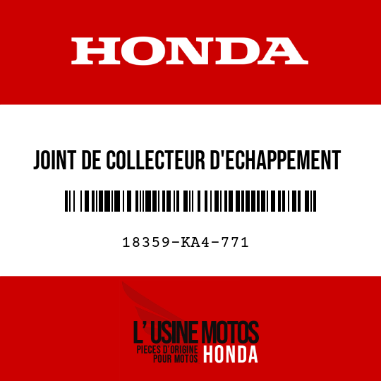 image de 18359-KA4-771 JOINT DE COLLECTEUR D'ECHAPPEMENT