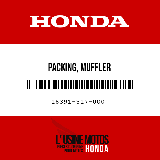 image de 18391-317-000 PACKING, MUFFLER