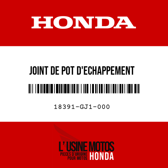image de 18391-GJ1-000 JOINT DE POT D'ECHAPPEMENT