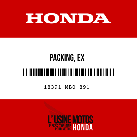 image de 18391-MB0-891 PACKING, EX