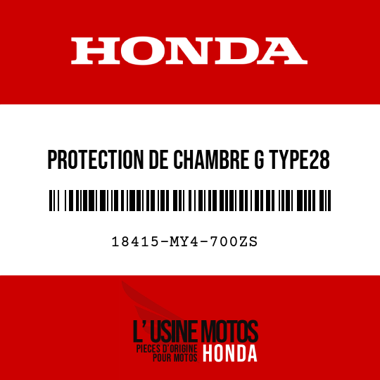 image de 18415-MY4-700ZS PROTECTION DE CHAMBRE G TYPE28 