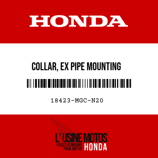 image de 18423-MGC-N20 COLLAR, EX PIPE MOUNTING