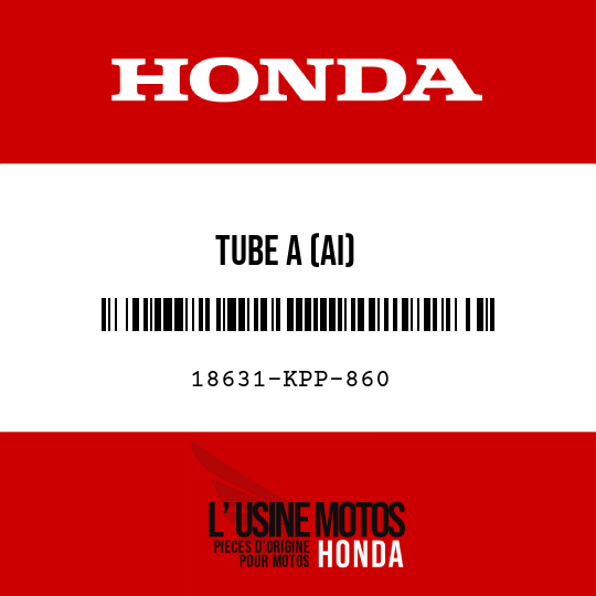 image de 18631-KPP-860 TUBE A (AI)