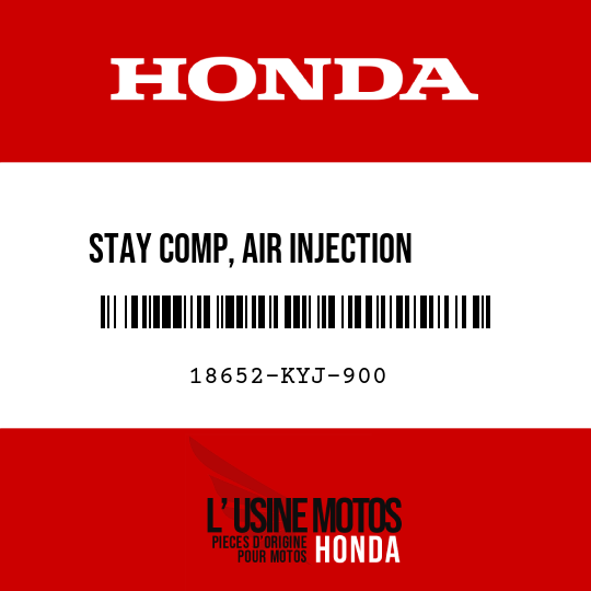 image de 18652-KYJ-900 STAY COMP, AIR INJECTION     SOLENOID VALVE