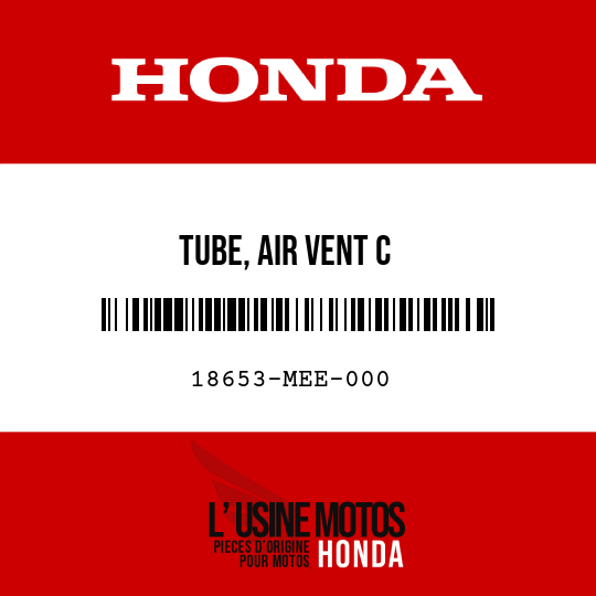 image de 18653-MEE-000 TUBE, AIR VENT C