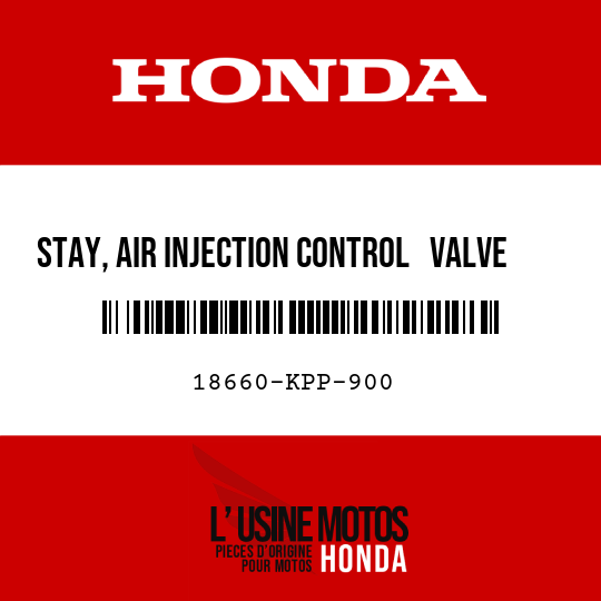 image de 18660-KPP-900 STAY, AIR INJECTION CONTROL   VALVE