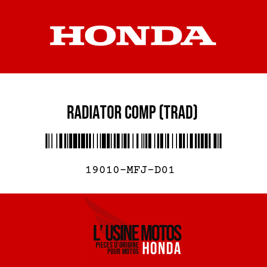 image de 19010-MFJ-D01 RADIATOR COMP (TRAD)