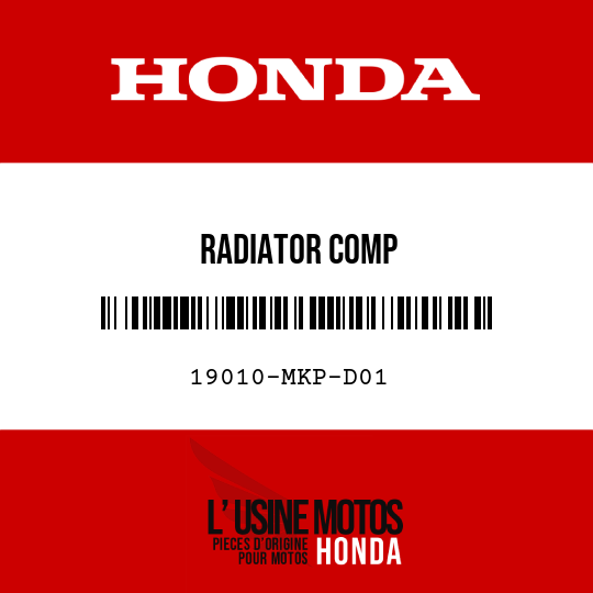 image de 19010-MKP-D01 RADIATOR COMP