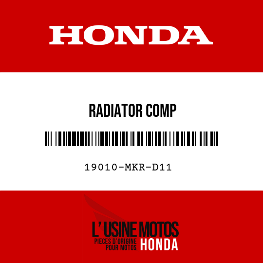 image de 19010-MKR-D11 RADIATOR COMP