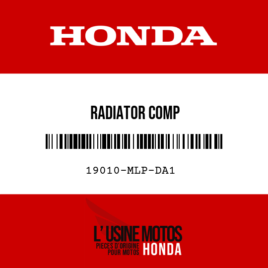 image de 19010-MLP-DA1 RADIATOR COMP