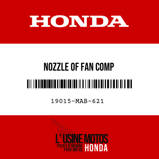 image de 19015-MAB-621 NOZZLE OF FAN COMP