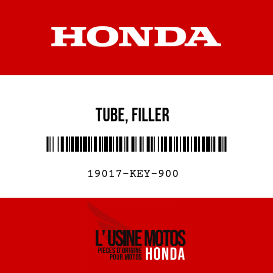 image de 19017-KEY-900 TUBE, FILLER
