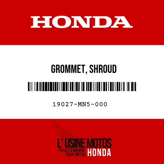 image de 19027-MN5-000 GROMMET, SHROUD