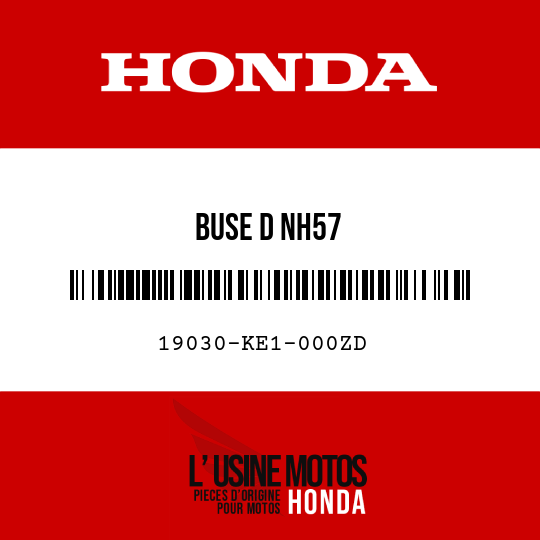 image de 19030-KE1-000ZD BUSE D NH57 