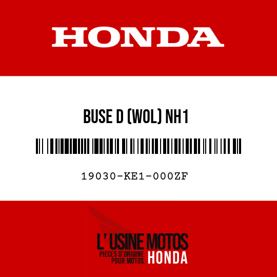image de 19030-KE1-000ZF BUSE D (WOL) NH1 