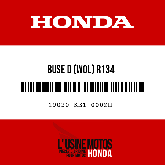 image de 19030-KE1-000ZH BUSE D (WOL) R134 