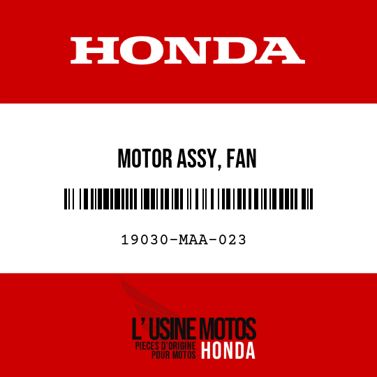 image de 19030-MAA-023 MOTOR ASSY, FAN