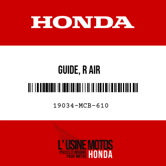 image de 19034-MCB-610 GUIDE, R AIR