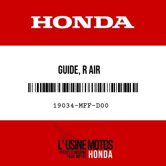 image de 19034-MFF-D00 GUIDE, R AIR