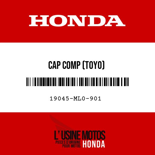 image de 19045-ML0-901 CAP COMP (TOYO)