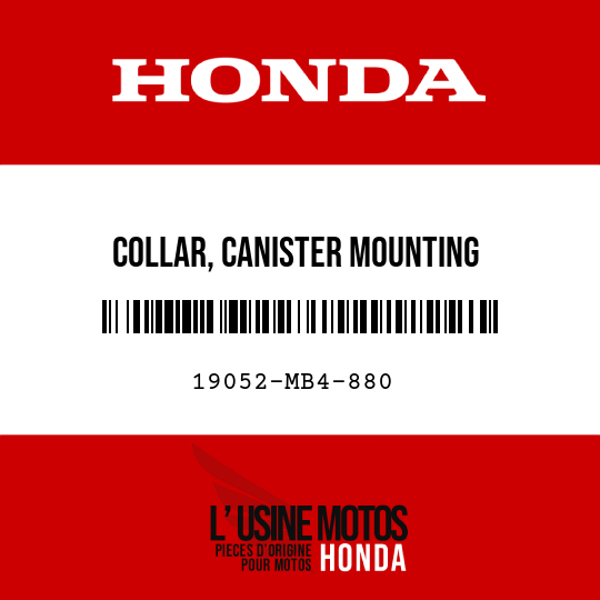 image de 19052-MB4-880 COLLAR, CANISTER MOUNTING