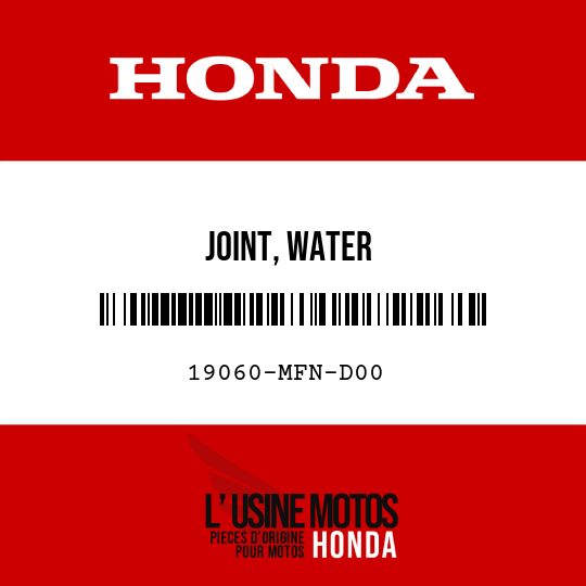 image de 19060-MFN-D00 JOINT, WATER