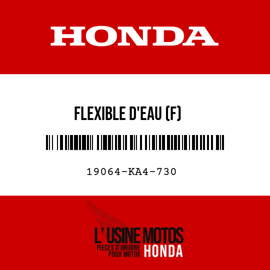 image de 19064-KA4-730 FLEXIBLE D'EAU (F)
