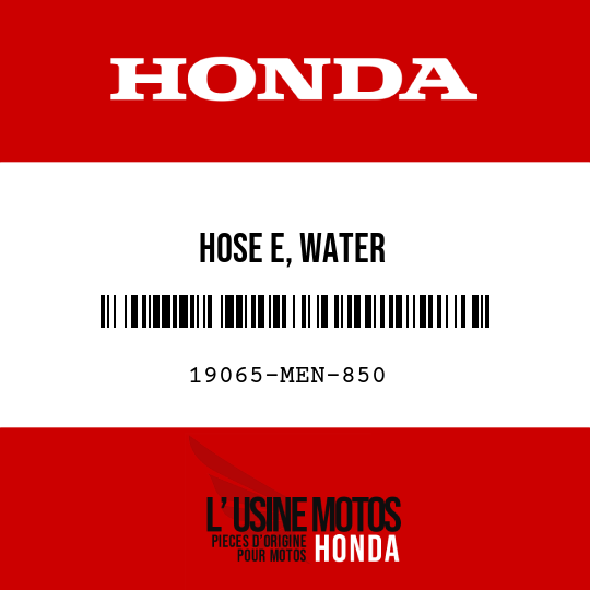 image de 19065-MEN-850 HOSE E, WATER