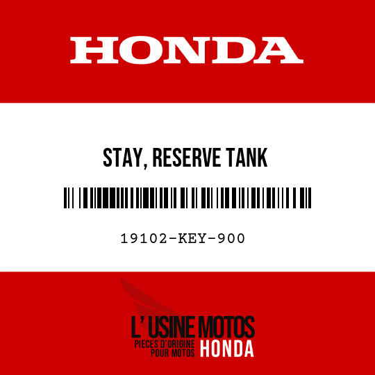 image de 19102-KEY-900 STAY, RESERVE TANK