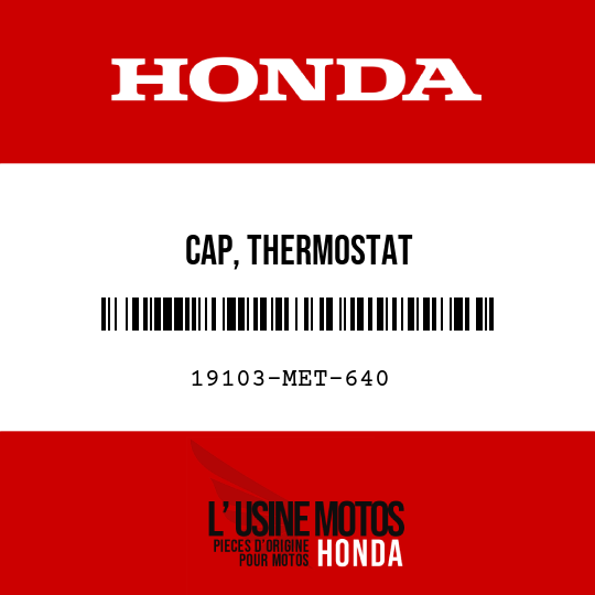image de 19103-MET-640 CAP, THERMOSTAT