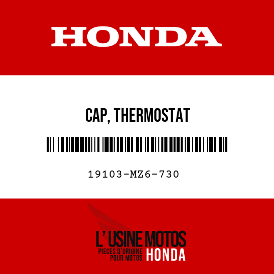 image de 19103-MZ6-730 CAP, THERMOSTAT